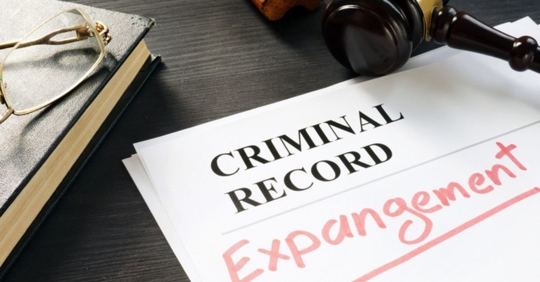 criminal record/expungement papers